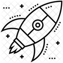 Fusee Satellite Booster Icône