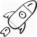 Fusee Satellite Vaisseau Spatial Icône