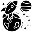 Fusee Spatiale Espace Satellite Icône
