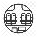Fuselage Cross Section Aircraft Icon