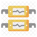 Fusible Componente Electrico Electronica Icono