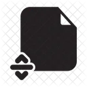 Fusionar Archivos Flecha Flechas Icono