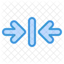 Fusionar flecha  Icono