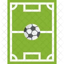 Fussball Feld Football Icon