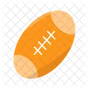 Amerikanischer Fussball Ball Rugby Symbol