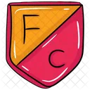 Fussball Liga Schild Sport Schild FC Liga Symbol