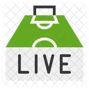 Live Fussball Fussball Symbol