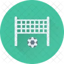 Fussball Netz Tor Symbol