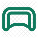 Fußball-Torpfosten  Symbol