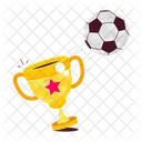 Fussballtrophae Fussballtrophae Sporttrophae Icon