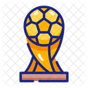 Fußballtrophäe  Symbol