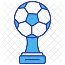 Fußballtrophäe  Symbol