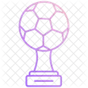 Fußballtrophäe  Symbol