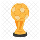 Fußballtrophäe  Symbol