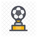 Fußballtrophäe  Symbol