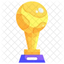 Fußballtrophäe  Symbol