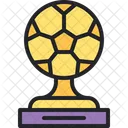 Fußballtrophäe  Symbol