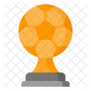 Fußballtrophäe  Symbol