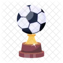 Fußballtrophäe  Symbol