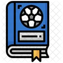 Fussballbuch Sportbuch Fitnessbuch Symbol