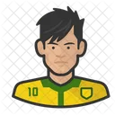 Fussballer Neymar Jr Avatar Benutzer Symbol