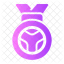 Fußballmedaille  Symbol
