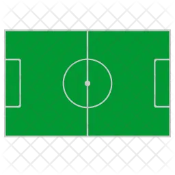 Fußballplatz  Symbol