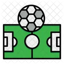 Fussball Boden Feld Symbol