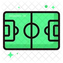 Fussball Linearfarbe Symbol