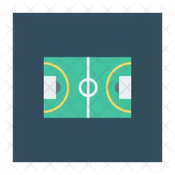 Fußballplatz  Symbol