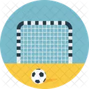 Fussball Feld Netz Symbol