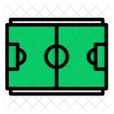 Fußballfeld  Symbol