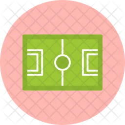 Fußballplatz  Symbol