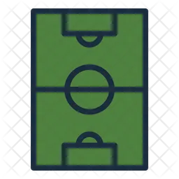 Fußballfeld  Symbol