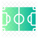 Fussballplatz  Symbol