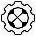 Fussballspiel Symbol