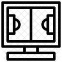 Fußballspiel  Symbol