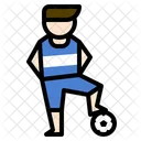 Fußballspieler  Symbol