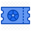 Fußballticket  Symbol