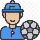 Fussball Trainer  Symbol