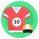 Sporthemd Fussballausrustung Fussballtrikot Symbol