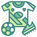 Fussballtrikot Fussballkleid Trikot Symbol