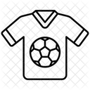 Fussballtrikot Fussball Symbol