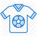 Fussballtrikot Fussball Symbol