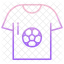 Fussballtrikot Hemd Spielertrikot Symbol
