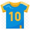 Fussballtrikot Fussball Spieler Symbol