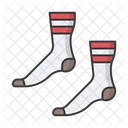 Füße Socken  Symbol