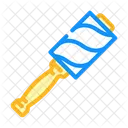 Fussel Rolle Kleidung Symbol