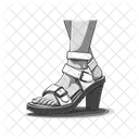 Fußkettchen  Symbol