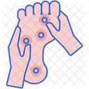 Fussmassage Fussreflexzonenmassage Massage Symbol